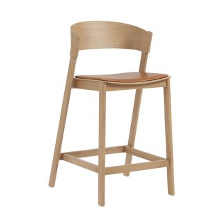 Muuto Cover Upholstered Seat Counter Chair