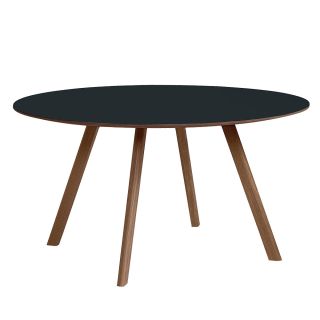 Hay Copenhague CPH25 Round Table walnut