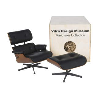 Vitra Miniature - 1956 Eames Lounge Chair and Ottoman