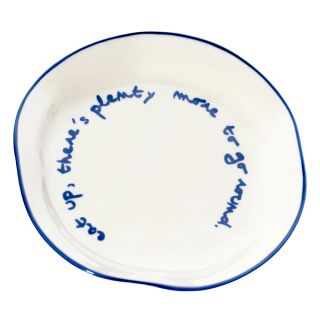 MAEGEN Statement Plate - Eat Up, There’s Plenty More to go Around