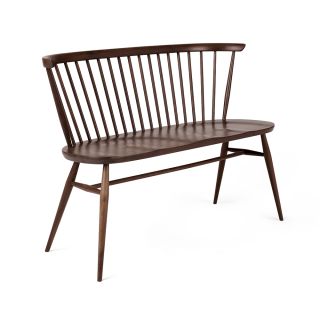 L Ercolani Ercol Love Seat, Walnut