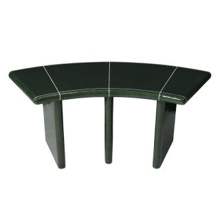 Ferm Living Deya Curved Bench, Top View