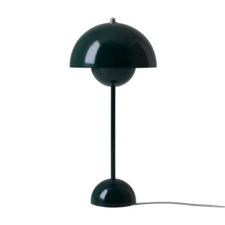 Flowerpot Table Lamp VP3 dark green 