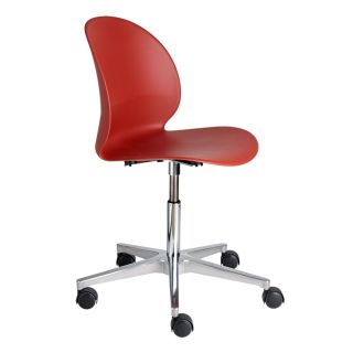 Fritz Hansen N02-30 Recycled chair - Swivel Star Base red