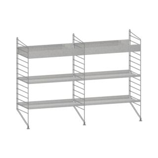String Shelving Galvanised Outdoor System