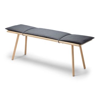 Skagerak Georg Bench - Natural w. Grey