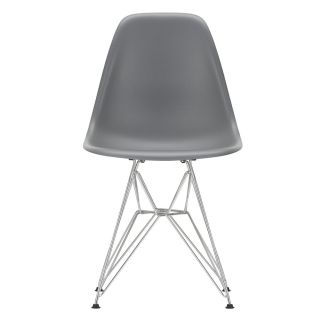 Vitra Eames DSR Plastic Chair, Granite Grey