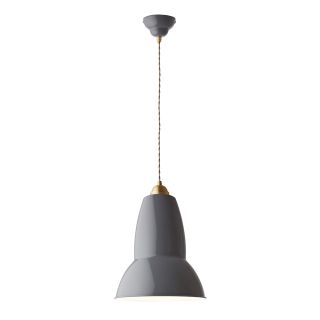 Anglepoise Original 1227 Brass Maxi Pendant - Elephant Grey