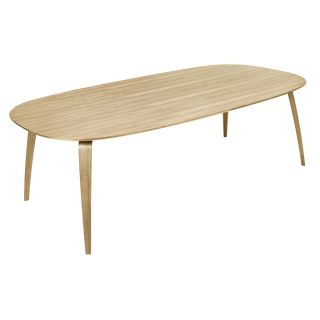 Gubi Elliptical Dining Table, Oak