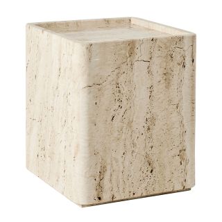 Gubi Pietra Side Table Small Neutral White
