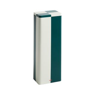 HAY Tin Container - Slim Off-White and Green