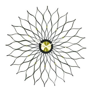 Vitra Sunflower Clock - Black Ash