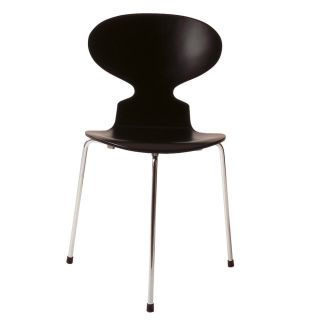 Fritz Hansen Ant Chair - 3 Leg black 