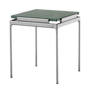 &Tradition LN11 Sett Side Table Verde Guatemala Marble