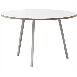 Hay Loop Stand Round Table white