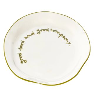 MAEGEN Statement Plate - Good Food and Good Company