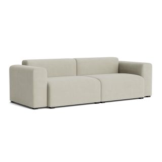 Mags Low Armrest ½ Seater Combination 1 with upholstery in Linara 311