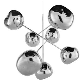 Tom Dixon Large Melt Chandelier - Chrome