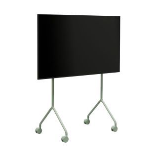 Pedestal Moon Light TV Stand - Mossy Green
