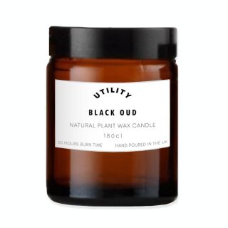 Utility Black Oud - Natural Plant Wax Candle
