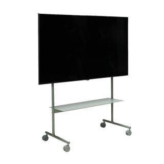 Pedestal Rover TV Stand - TV Installed