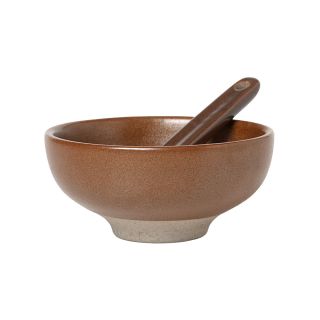 Ferm Living Petite Salt Bowl & Spoon Set - Spoon in Bowl