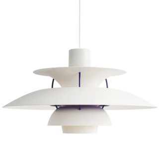 Louis Poulsen PH5 Pendant Light - Classic White
