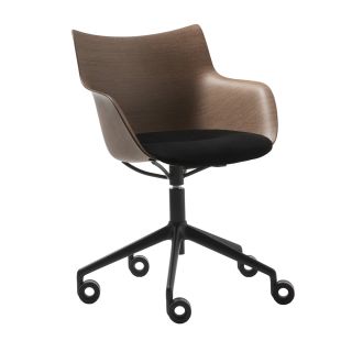 Kartell Q Wood Soft Chair 