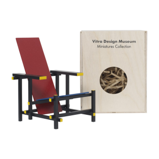 VITRA 1918 Red & Blue Chair Scale Model