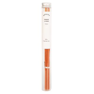 Incense Glass Tube - Rhubarb & Ginger