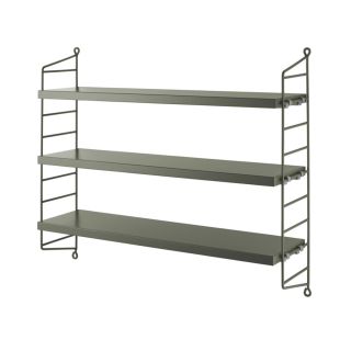 String Pocket Shelving - Sage