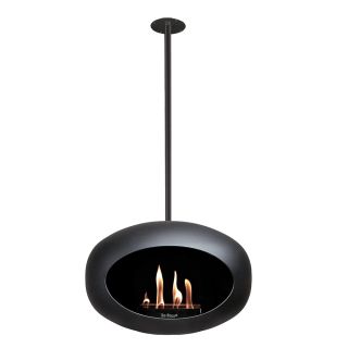 Le Feu Sky Ethanol Fireplace, Black