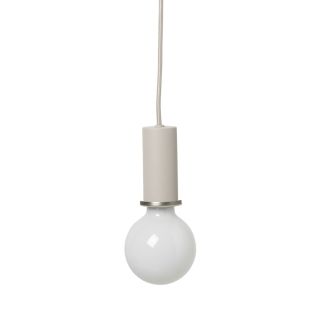 Ferm Living Collect Socket Pendant - Low Cashmere