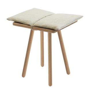 Skagerak Georg Low Stool oak / linen