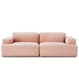 Muuto Connect Sofa, 2 Seater in pink 