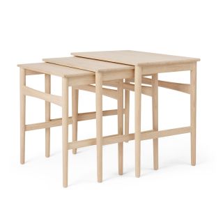 Carl Hansen & Son CH004 Nesting Tables oak soap