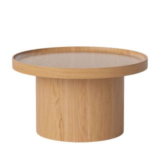 Bolia Plateau Coffee Table Lacquered oak Ø: 74cm 