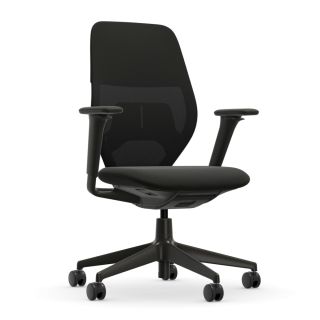 Vitra ACX Mesh Office Chair nero / deep black base 