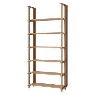 Bolia Friedman Combination 1x6 - 6 Narrow Shelves oiled oak 