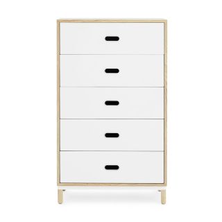 Normann Copenhagen Kabino 5 Drawer Dresser White 