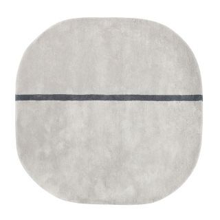 Normann Copenhagen Oona Rug, Grey 140cm x 140cm