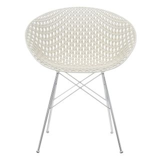 Kartell Matrix Chair White Chrome