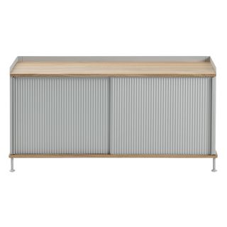 Muuto Enfold Low Sideboard, Grey Oak