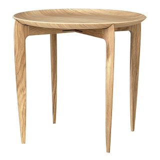 Fritz Hansen Folding Tray Table oiled oak 