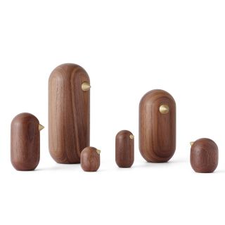 Normann Copenhagen Little Bird, Walnut Family 