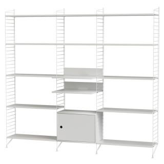 String Living Room Bundle L Q white