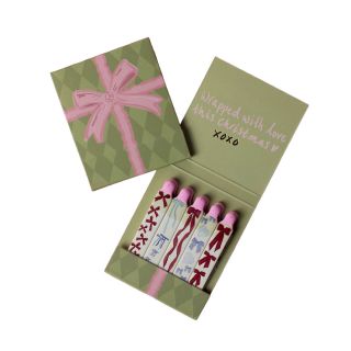 Zesty Lemons Christmas Matchbook - Wrapped With Love