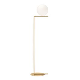Flos IC Floor Lamp in Brass