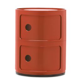 Kartell Componibili Classic 2 Tier Orange UK