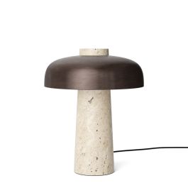 Audo  Copenhagen Reverse Table Lamp - Travertine